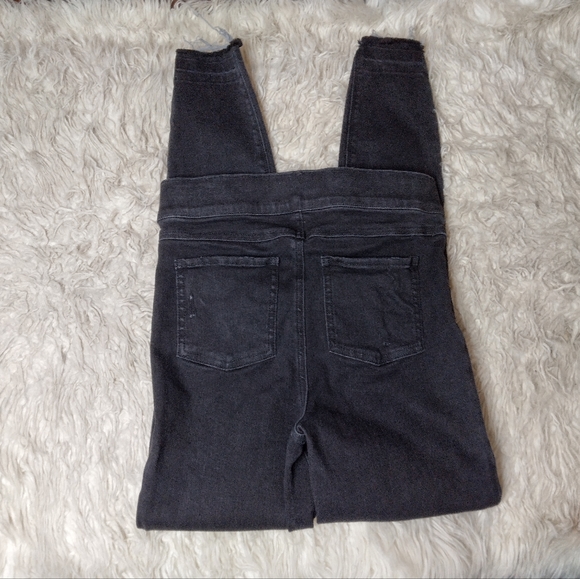 SPANX Vintage Distressed Ankle Skinny Jeans in Vintage Black Size S - Picture 5 of 10